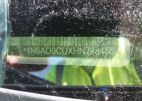 2017 Nissan Frontier Sv from USA, damaged, VIN 1N6AD0CUXHN738455